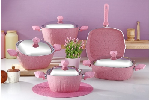 ÖNCÜ DESENLİ KARE 9 PCS SET