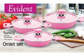 Evident Granit Omlet Set