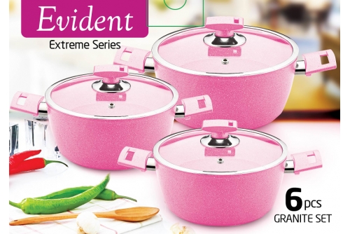 Evident Granit Güveç Set