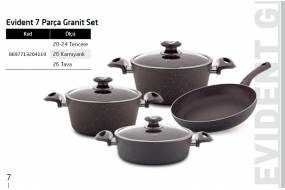 Evident Granit 7 Pcs Set